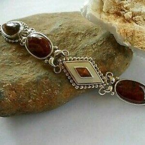 Whitney Kelly Sterling Silver  Multi Gem Bracelet